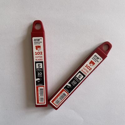Mua 9mm Snap Off Utility Knife Blades SK2 Thép carbon cao góc 60 độ sản xuất trực tuyến