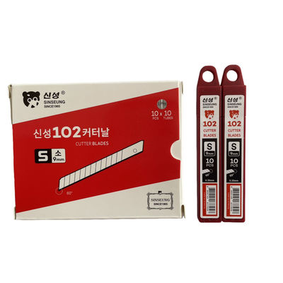 Mua Metal Snap Off Knife Utility SK2 Thép carbon cao góc 60 độ S102 9mm sản xuất trực tuyến