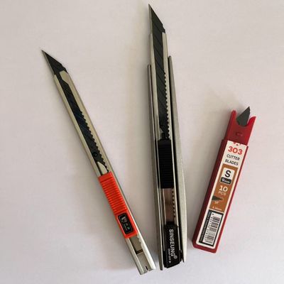 Mua Lưỡi dao 9mm dày 0.38mm làm bằng thép carbon cao SK2 để cắt vật liệu nặng sản xuất trực tuyến