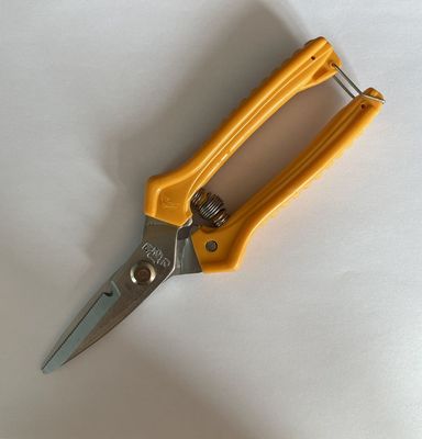 Máy kéo tay cầm màu cam ergonomic hai lưỡi dao sử dụng chuyên nghiệp tại nhà