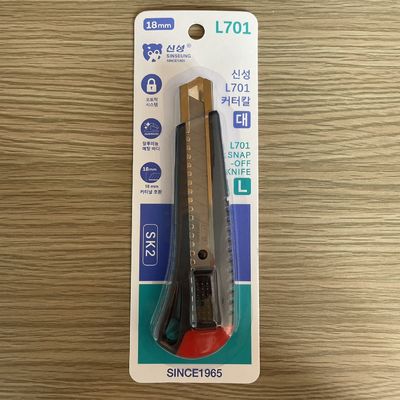 ABS Blade Blades 100 Pack Heavy Duty Cutter Knife Khóa an toàn hạng nặng nhỏ