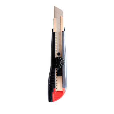 18mm 9mm Wheel Lock Utility Knife SINSEUNG L702 Đen ABS Body với nút quay