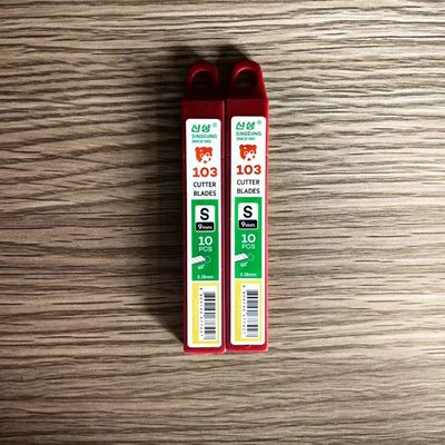 86mm Long Cutter Carpet Knife Blade Replacement Snap Off