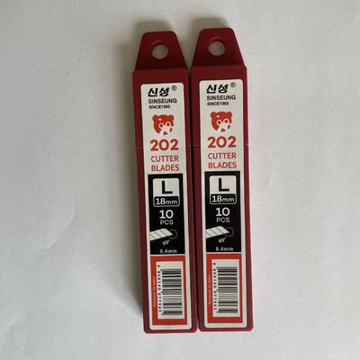 18mm Wide Snap-Off Blade Cutter Cắt chính xác SK2 Carbon Steel 0.4mm