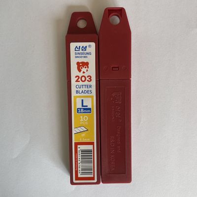 18mm Snap Off Blade 60 độ Sinseung L203 góc Độ dày 0,5mm