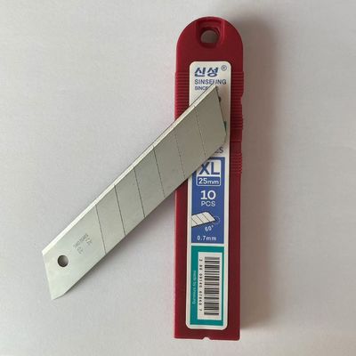 SK2 Carbon Steel 7 Segments 25mm Cutter Blades với góc mũi lưỡi dao 60 độ