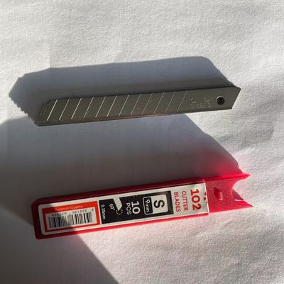 Snap Off 9mm cắt lưỡi dao 12 phân đoạn trong 86mm chiều dài