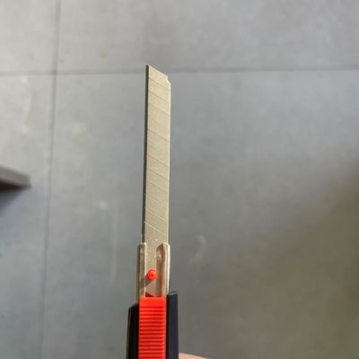 Lưỡi dao cắt thảm 9mm 12 đoạn dày 0.35mm góc 60 độ cho cắt chính xác