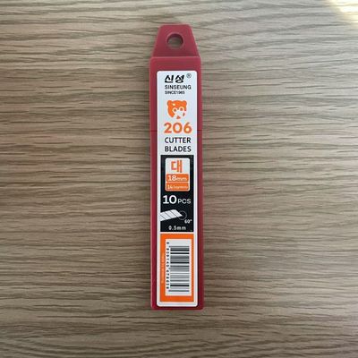 Bạc 109mm Chiều dài 15 phân đoạn 18mm dao lưỡi để hiệu suất lâu dài