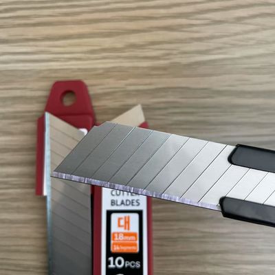 14 Segments Silver SK2 18 mm Snap Blades cho cắt kéo dài và bền
