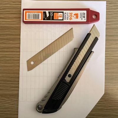 Lưỡi dao tiện dụng lâu dài 18mm dao lưỡi dao cho người đam mê DIY