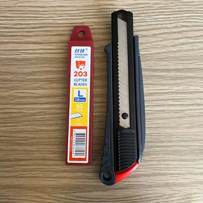 SK2 Thép carbon cao 18mm Blades cắt chính xác cắt tương thích với hầu hết các dao tiện ích