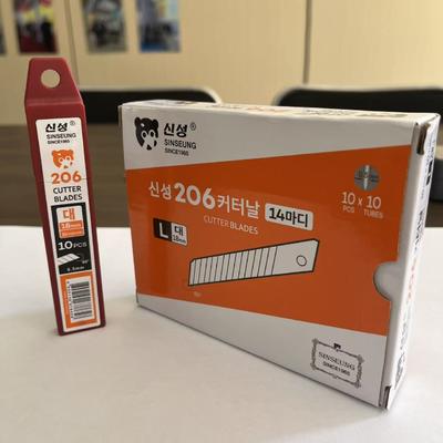 Lưỡi dao SK2 18mm CE ROHS MSDS cho vật liệu bạc
