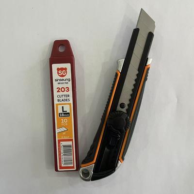 18mm Blade tương thích Snap Off Drywall Utility Knife Cơ thể nhôm cho độ bền và độ chính xác