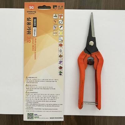 Kéo Hàn Quốc Tay Cầm Bằng Nhựa Độ Cứng HRC58-59 Cho Hiệu Quả Cắt Trong Nhiều Lĩnh Vực Chuyên Nghiệp