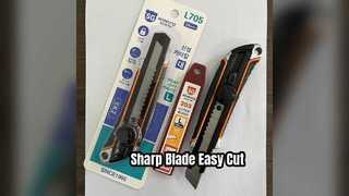 Dao tiện ích 18mm chắc chắn và di động 160 * 45 * 17mm 90g Nhôm SK2 Blade dành cho các chuyên gia đang di chuyển