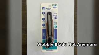 L705 Núm xoay hạng nặng Máy cắt 18mm Kiểm soát chắc chắn lưỡi dao Công cụ cắt an toàn